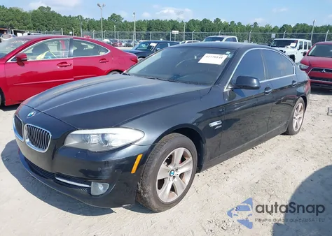 2012 BMW 528I xDrive из США, поврежденный, VIN WBAXH5C58CDW10976